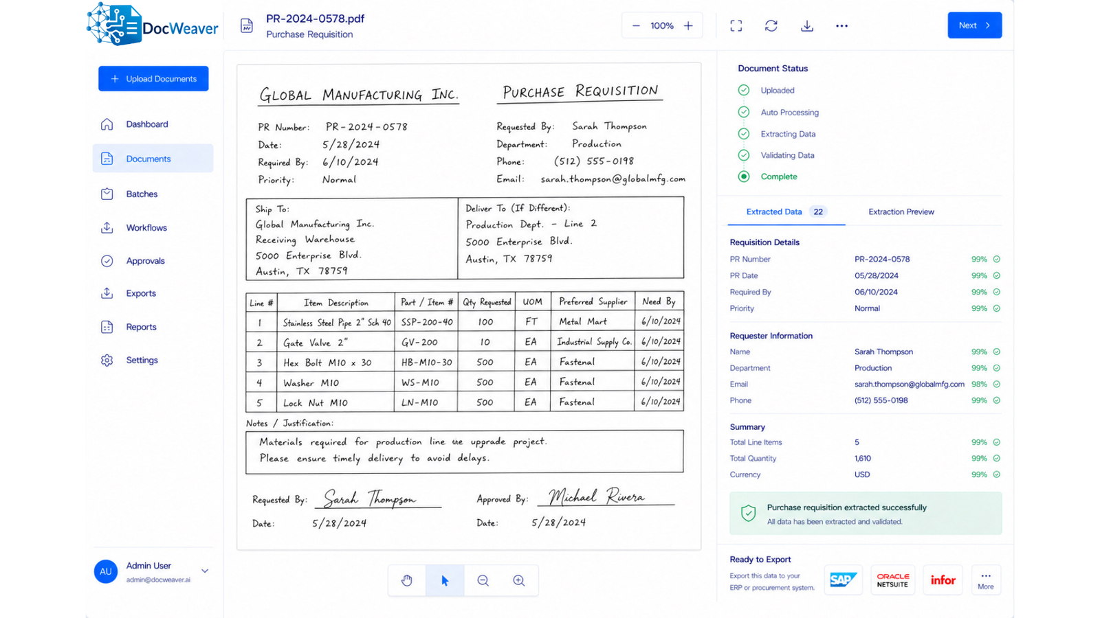 Purchase Requisition